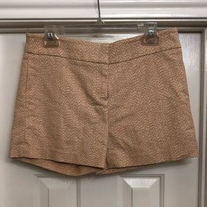 Kenar Light Peach Patterned Shorts- Size 8